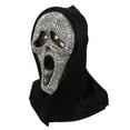 thumbnail image 2 of Mascarilla Crystal Screaming Ghost Sparkling PVC Halloween, 2 of 2