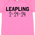 thumbnail image 4 of Inktastic Leapling- 2-29-24- Leap Year Boys or Girls Baby Bodysuit, 4 of 5