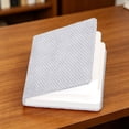 thumbnail image 4 of Square Woven Fabric Cover Blank Notebook 200 Pages, 145×145mm Pocket Hardbound Journal, Textured Cloth Pocket Notepad for Daily Planner Schǒ-ǒl Office Notes, 4 of 8