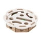 thumbnail image 1 of Juguete rompecabezas para gatos, caja de juego mental, actividad sensorial, juego de laberinto de fieltro con bolas de campana para gatos de todas las Flor, 1 of 8