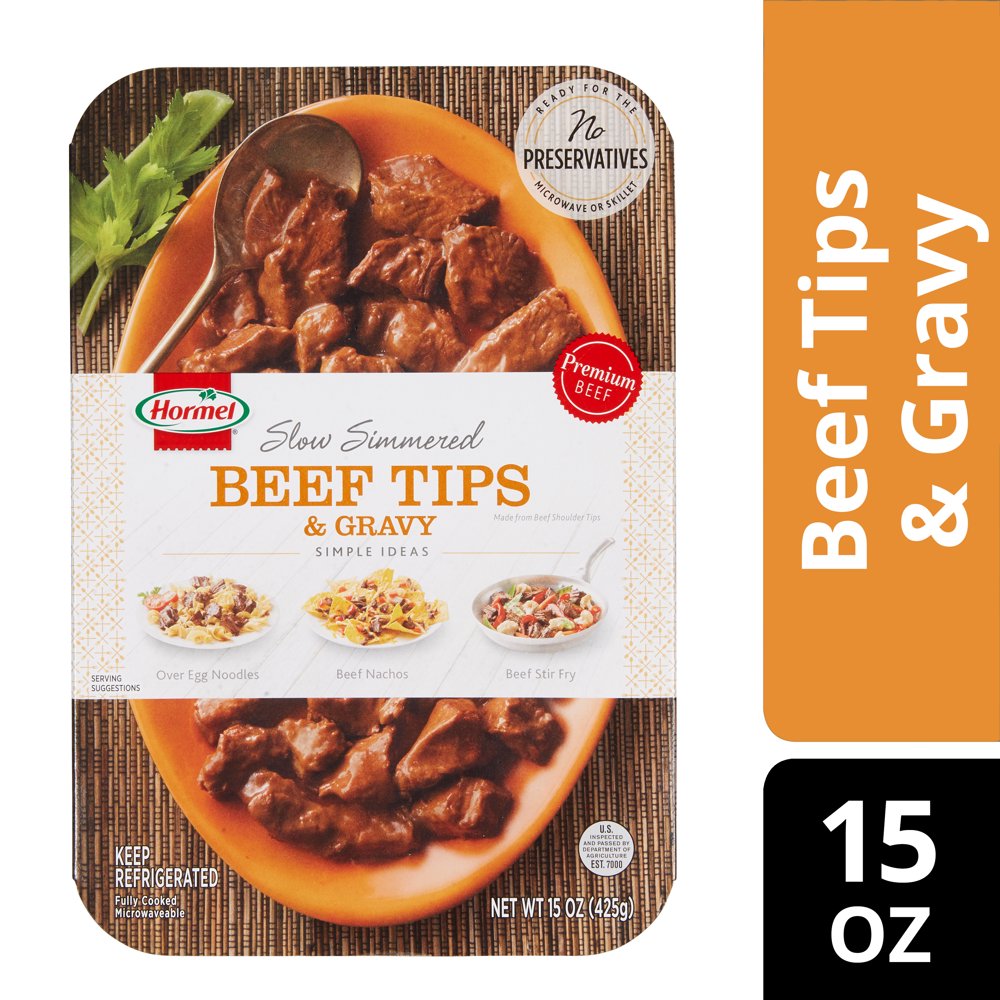 HORMEL Slow Simmered Beef Tips & Gravy, 15 oz