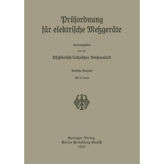 PrÃ¼fordnung FÃ¼r Elektrische MeÃgerÃ¤te, (Paperback)
