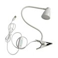 thumbnail image 1 of Luz flexible con clip de cuello de ganso para cabecera de cama, 1 of 4