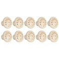 thumbnail image 3 of 10 Ensembles de Poignées de Porte Rondes Simple Armoire à Tiroirs de Bureau Ivoire Universel Blanc Grand, 3 of 14
