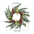 thumbnail image 3 of Fiudx Candelabro Navideño, Diseño Rústico de Piña, Cálido Brillo Navideño, Material Plástico, Ideal para Decorar El Hogar, Ideal para Escritorio o Escaparate, Color Verde, Tamaño 20 X 20 Cm., 3 of 6