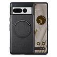 thumbnail image 2 of Magnetic Wireless Charging Case Compatible with Google Pixel 7 Pro 6.7 inch with Car Magnetic Shockproof for Google Pixel 7 Pro,Black, 2 of 10