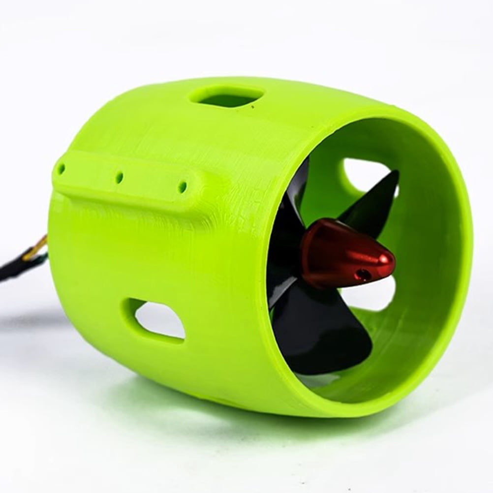 SOPOTUTU Propellers for RC Boat Underwater Propulsion Light Green PLA Shell PC Blades 1Pack
