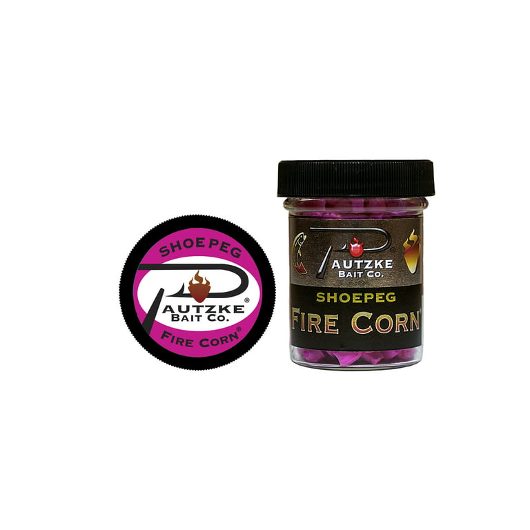 Shoepeg Fire Corn 1.75 oz. Jar - Panfish, Trout, & Kokanee Bait, Pink 