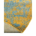 thumbnail image 6 of Jill Zarin Outdoor Collection Area Rug - Dubai (3' 1" Round Yellow and Aqua/Light Blue), 6 of 11