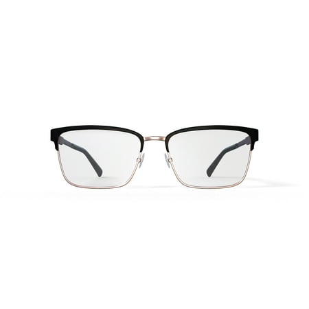 Reverb Men's RVMO5150 Prescription Eyeglasses with Case, Black/Gold