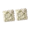 thumbnail image 2 of 2 paneles de pared con flores artificiales, arreglos florales románticos decorativos, fondo fotográfico para despedida de soltera., 2 of 8