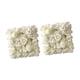 thumbnail image 2 of 2 paneles de pared con flores artificiales, arreglos florales románticos decorativos, fondo fotográfico para despedida de soltera., 2 of 8