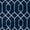 Navy Blue Silver, variant on Marilyn Monroe Glam Collection Area Rug - Trellis (4' 1" x 6' 1" Rectangle Navy Blue Silver/Silver)