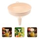 thumbnail image 3 of ColoMX Embudo de paja de trigo para cocina, aceite líquido, transferencia, boca redonda, embudo, tolva, artilugio, herramienta, tamaño S para cocina del hogar (beige), 3 of 8