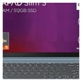 thumbnail image 5 of Laptop Lenovo IdeaPad IP Slim3 15AMN8 R5 8 GB RAM 512 GB SSD Azul, 5 of 5