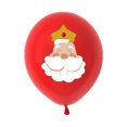 thumbnail image 3 of 10 globos de látex de dibujos animados de King, suministros para fiestas de cumpleaños, juguetes para niños, globos para baby shower, globos de helio rojos, 3 of 4