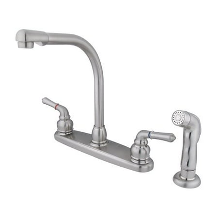 Elements of Design Magellan Double Handle Kitchen Faucet