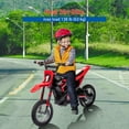 thumbnail image 2 of CazToi 24V 250W MotorKids 13.6 Mph Ride On Motorcycle with Disc Brake, 2 of 7