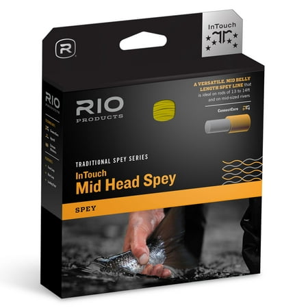 RIO InTouch Mid Head Spey Fly Fishing Line Welded Loops on Both