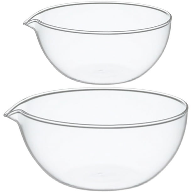 Platos de condimento multipropósito de 2 piezas salsa para servir platos de vidrio para hornear