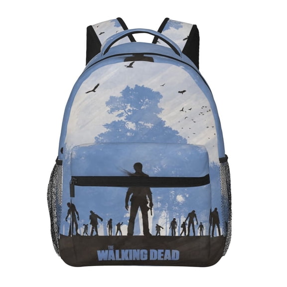 Unisex Laptop College Schoolbag Bookbags Daypack The Walking Dead (15) Casual Backpack