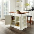 thumbnail image 6 of Crosley Furniture Coventry Drop Leaf Top Kitchen Island with Stools, 6 of 14