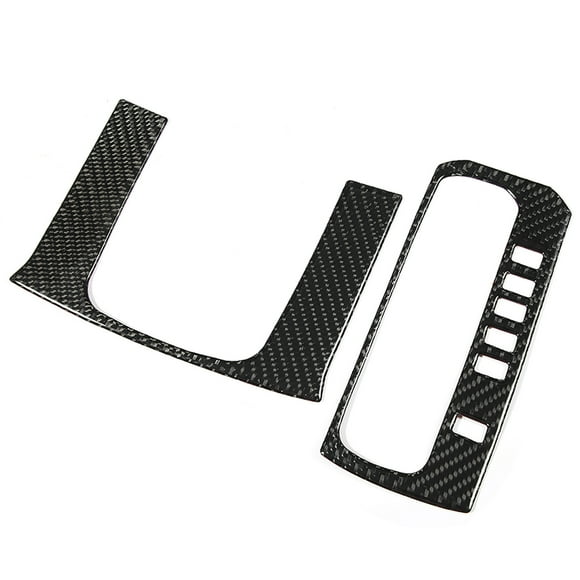 Shifter Panel Cover, Gear Shift Frame 2PCS Self Adhesive Stylish for 10th FC/FK 16-19