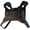 Brown, variant on Water Resistant Running Vest Chest Pack  Phone Holder For Lightweight With Reflective Detail