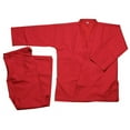 thumbnail image 3 of Pine Tree Heavy Weight Karate Uniform 14 oz - Red, 3 of 3