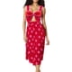 thumbnail image 2 of MKLEKYY Trajes De Baño Mujer Women 1 Piece Swimwear+1 Piece Cover Up Two Piece Vintage Print Swimsuit Monokini Bikini 2 Piece Swimsuits Two Piece Tankini Set 952, 2 of 5
