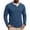 Blue, variant on Two-Piece Double-Layer Men'S Shirts Gray Long Sleeve Button Crew Neck T-Shirts Casual Classic Fit Modern Patchwork Tops Gray,S