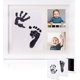 thumbnail image 1 of MAGNÍFICO KIT DE HUELLAS DE MANOS Y PIES DE BEBÉ – Marco decorativo blanco de recuerdo para bebé Tinta no tóxica – Decoración de madera Vidrio acrílico seguro – Fabuloso regalo para bebé,, 1 of 5