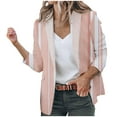 thumbnail image 2 of Aboser White Blazer for Women Business Casual Long Sleeve Jacket Blazers Lightweight Open Front Suit Jackets Work Office Jackets Blazer, 2 of 5