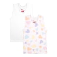 thumbnail image 1 of Camiseta Baby Creysi One for You Niña 3X Blanco Estampado Camiseta Paquete 2 pz, 1 of 4