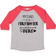 thumbnail image 3 of Inktastic My Dad is a Firefighter and a Hero Boys or Girls Toddler T-Shirt, 3 of 5
