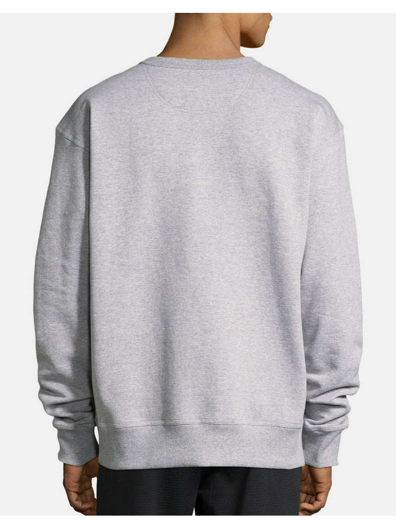 Champion Men's and Big Men's Powerblend Logo Crewneck