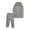 Grey, variant on GiLiling Boys Girls Sweatsuit Set, Fleece Lined Hoodie with Jogger Sweatpants, 2-Piece Outfits for Kids, Cozy Loungewear (Grey, 5-6 Years)