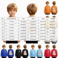 thumbnail image 4 of CAUYDY Girls Boys Halloween Sweatshirt Kids Cute Ghost Pumpkin Graphic Sweatshirts Crewneck Pullover Long Sleeve Shirts,, 4 of 9