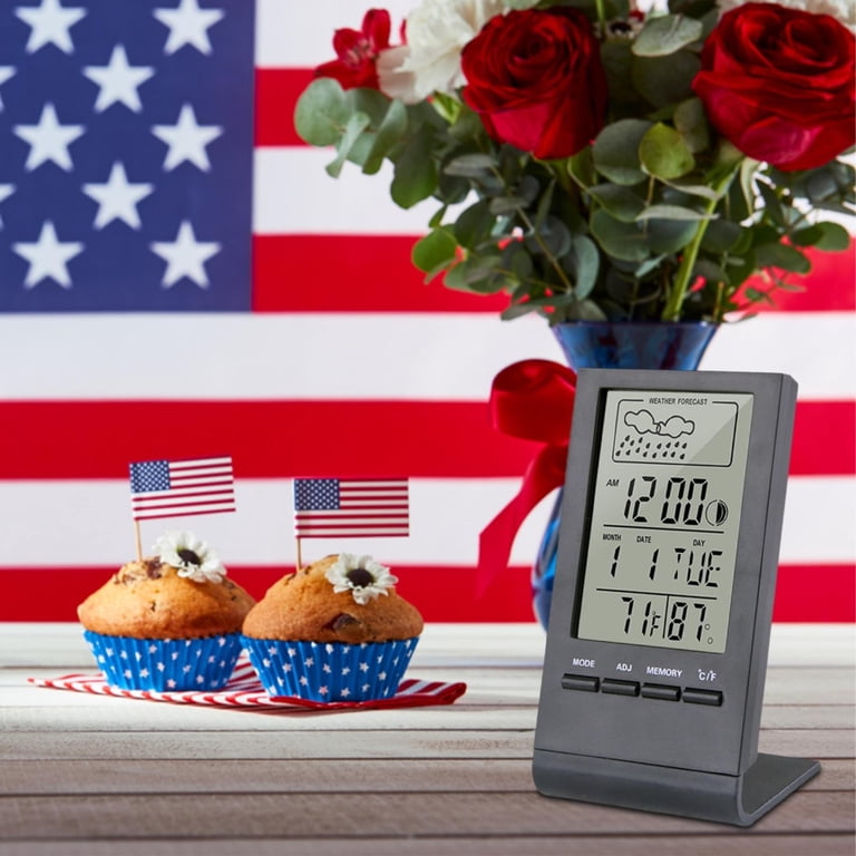 Indoor Outdoor Wireless Color Display Digital Temperature Humidity