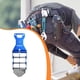 thumbnail image 5 of Hebilla de cinturón para herramientas, accesorios de instalación rápida, cinturón versátil de aleación de aluminio azul giratorio, 5 of 7
