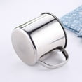 thumbnail image 4 of Drinking Mug Eco-friendly Handle Design Stainless Steel Water Tea Storage Bottle for Camping, 4 of 8