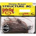 thumbnail image 2 of Strike King Denny Brauer Structure Jig 1/2 oz Green Pumpkin Craw Bass Jig, 2 of 12