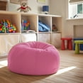 thumbnail image 3 of Flash Furniture Dillon Kids Bean Bag Chair, Light Pink, 3 of 12