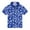 Dark Blue, variant on Coerni Boys Button Down Hawaiian Shirts Polo Aloha Short Sleeve Tropical Shirt Cute Beach Tee Tops Kids Cool School Uniform