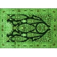 thumbnail image 1 of Ahgly Company Indoor Rectangle Persian Green Traditional Area Rugs, 2' x 3', 1 of 1