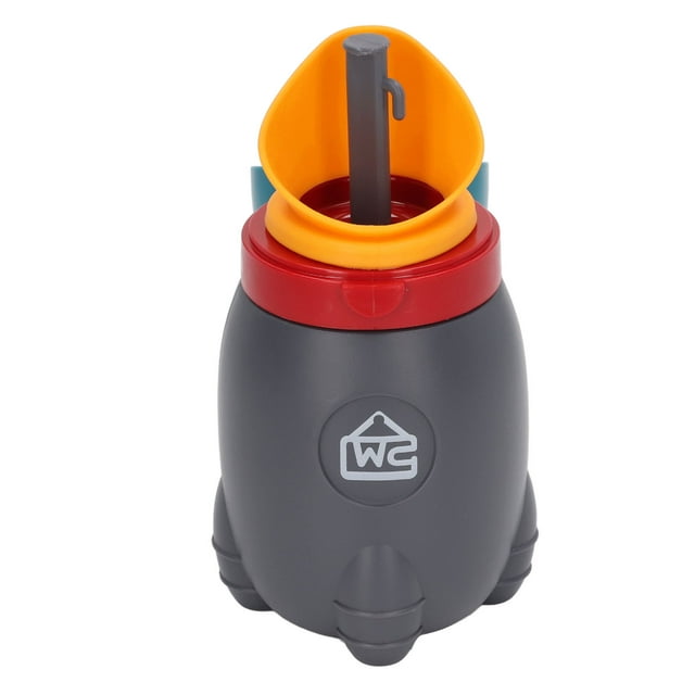 Coche orinal niños, orinal de los niños portátiles lindo apariencia buena sellado fácil de limpiar con el medio ambiente fuerte fuerte para el hogar para el hogar