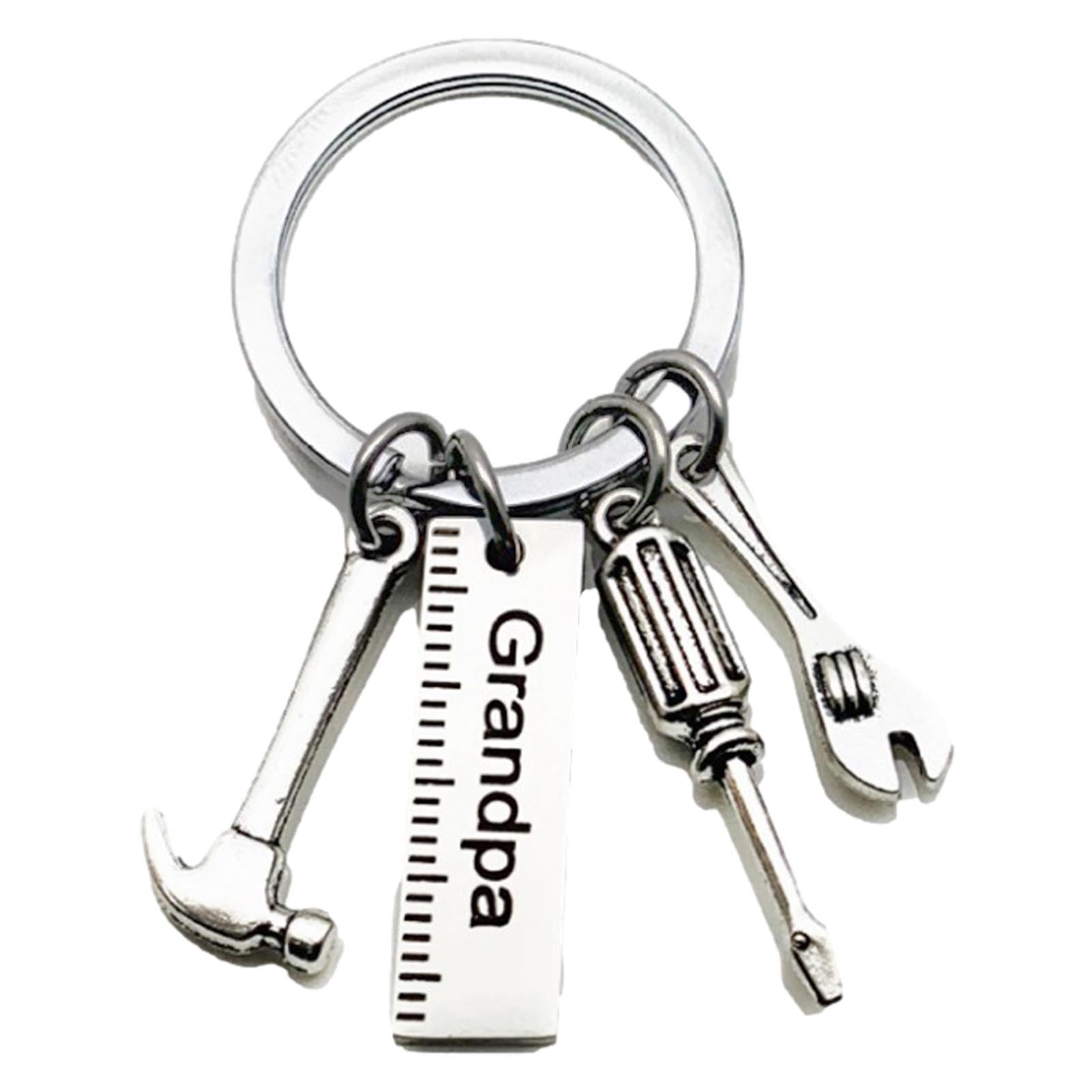 Details about   Grandpa Keychain Granddad Gifts from If Grandpa Can't Fix It No One Can Keyring 