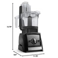 thumbnail image 3 of Vitamix 12-Cup Food Processor Attachment with SELF-DETECT™, Compatible with Ascent and Venturist Series, Black, 3 of 5