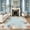 Blue, variant on Kzaei Coastal Blue Ocean Coral Reef Area Rug, 8'x10' Washable Nautical Rug with Seashell & Starfish Border, Non-Slip Stain Resistant Beachy Rug for Living Room Bedroom Bathroom Nursery