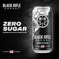 thumbnail image 3 of Black Rifle Energy Wild Frost Zero Sugar Energy Drink, 200mg Caffeine, 16 fl oz (Pack of 12), 3 of 7
